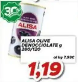 MA Supermercati Alisa olive denocciolate offerta