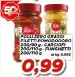 MA Supermercati Polli zero grassi filetti pomodororo offerta