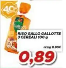 MA Supermercati Riso Gallo Gallotte 3 Cereali offerta