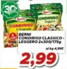 MA Supermercati Berni condiriso classico leggero offerta