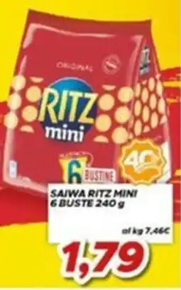 MA Supermercati Saiwa Ritz mini offerta