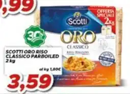 MA Supermercati Scotti oro riso classico parboiled offerta