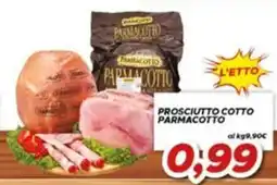 MA Supermercati Prosciutto cotto Parmacotto offerta