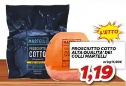 MA Supermercati Prosciutto cotto dei Colli Martelli offerta