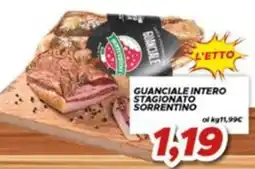 MA Supermercati Guanciale intero stagionato sorrentino offerta