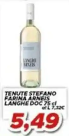 MA Supermercati Tenute Stefano Farina Arneis Langhe Doc offerta