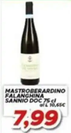 MA Supermercati Mastroberardino Falanghina Sannio DOC offerta