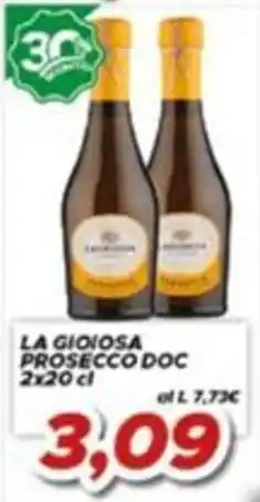 MA Supermercati La gioiosa prosecco doc offerta
