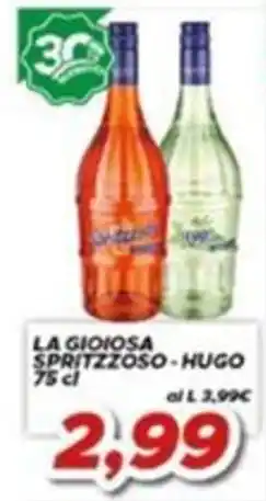 MA Supermercati La gioiosa spritzoso - Hugo offerta