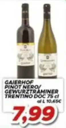 MA Supermercati Gaiерhof Pinot Nero/Gewurztraminer offerta