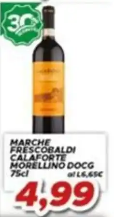 MA Supermercati Marche Frescobaldi Calaforte Morellino DOCG offerta