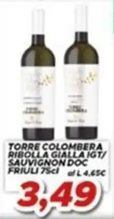 MA Supermercati Torre Colombera Ribolla Gialla IGT/Sauvignon DOC offerta