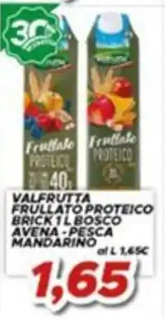 MA Supermercati Valfrutta frullato proteico offerta