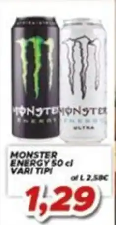 MA Supermercati Monster Energy offerta