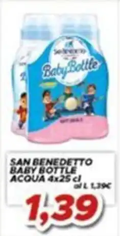 MA Supermercati San Benedetto Baby Bottle Acqua offerta