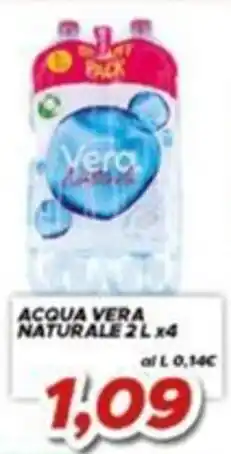 MA Supermercati Acqua vera naturale offerta