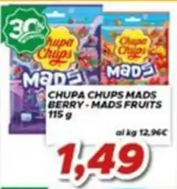 MA Supermercati Chupa Chups Mads Berry - Mads Fruits offerta