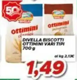 MA Supermercati Divella biscotti ottimini vari tipi offerta