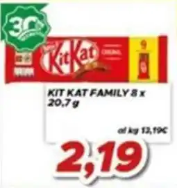 MA Supermercati KitKat Family offerta