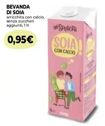 Soia con calcio