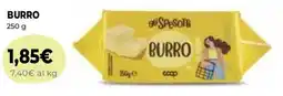 Coop Superstore Burro guSpesoni offerta