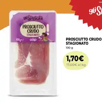 Prosciutto crudo stagionato