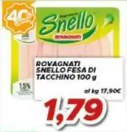 MA Supermercati Rovagnati Snello Fesa di Tacchino offerta