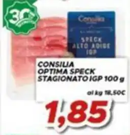 MA Supermercati Consilia Optima Speck Stagionato IGP offerta