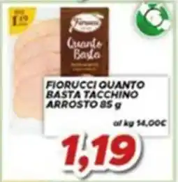 MA Supermercati Fiorucci quanto basta tacchino arrosto offerta