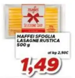 MA Supermercati Maffei sfoglia lasagne rustica offerta