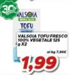 MA Supermercati Valsolia tofu fresco offerta