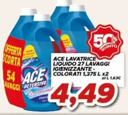 MA Supermercati Ace detersivo igienizzante colorati offerta