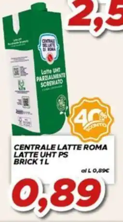 MA Supermercati Centrale Latte Roma Latte UHT PS offerta