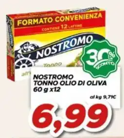 MA Supermercati Nostromo tonno olio di oliva offerta