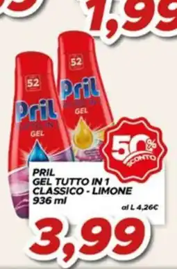 MA Supermercati Pril gel tutto in 1 classico - limone offerta