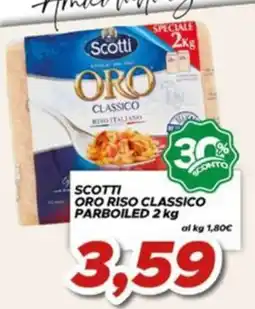 MA Supermercati Scotti Oro riso classico offerta