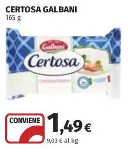 Coop Superstore Certosa Galbani offerta