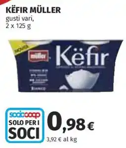 Coop Superstore Kefir Müller offerta