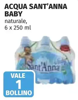 Coop Acqua Sant'Anna Baby naturale offerta