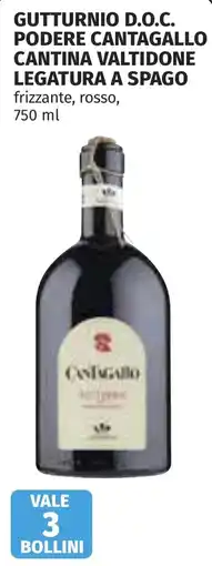 Coop Gutturnio D.O.C. Podere Cantagallo offerta