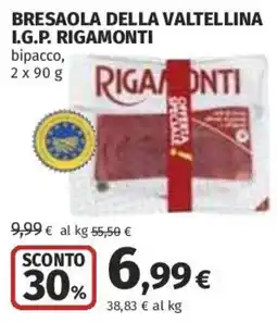 Coop Superstore Bresaola della Valtellina I.G.P. Rigamonti offerta