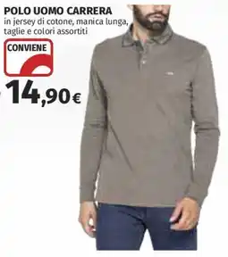 Coop Superstore Polo uomo Carrera offerta