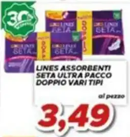 MA Supermercati Unes assorbenti seta ultra pacco offerta