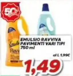 MA Supermercati Emulsio ravviva pavimenti vari tipi offerta
