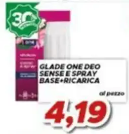 MA Supermercati Glade One Deo Sense E Spray Base+Ricarica offerta