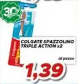 MA Supermercati Colgate spazzolino triple action offerta