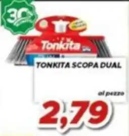 MA Supermercati Tonkita scopa dual offerta