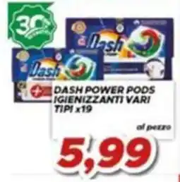 MA Supermercati Dash Power Pods igienizzanti vari tipi offerta