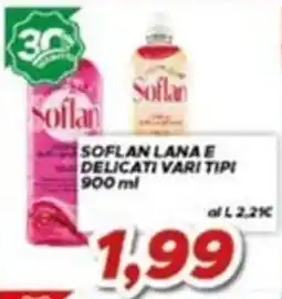 MA Supermercati Soflan lana e delicati vari tipi offerta