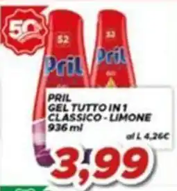 MA Supermercati Pril gel tutto in 1 classico - limone offerta
